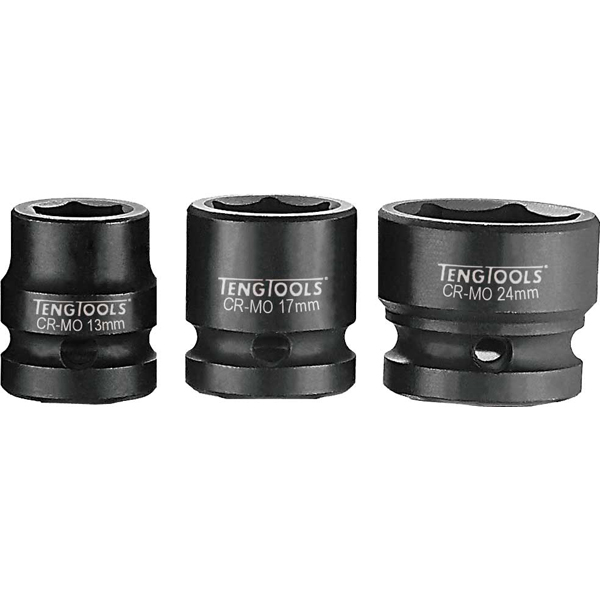 1/2" Drive Stubby Metric Impact Socket DIN Standard design 10mm